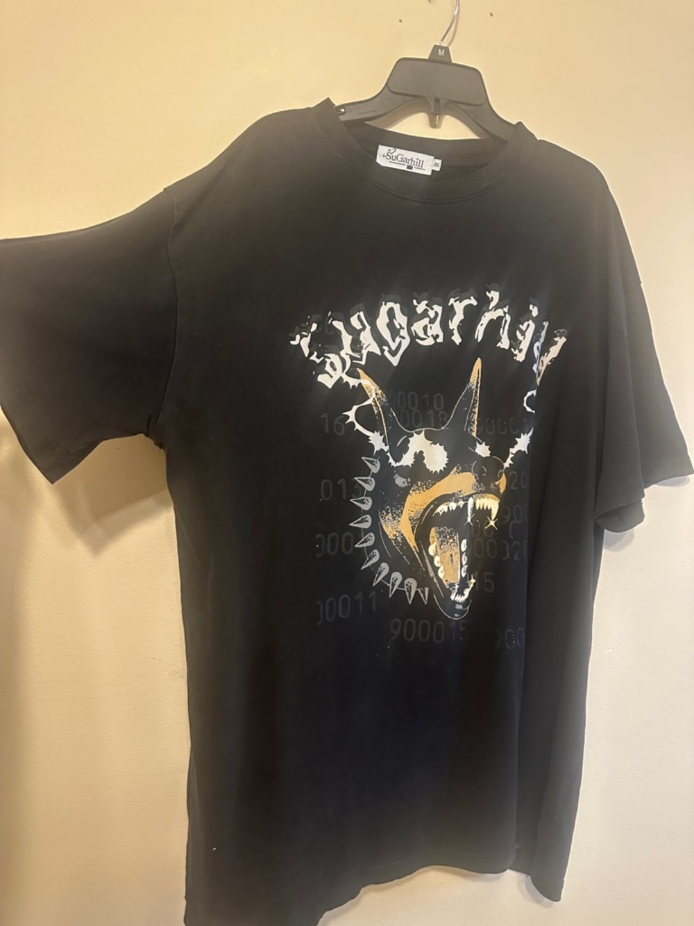 Le Cartel Black Graphic Dog Tee